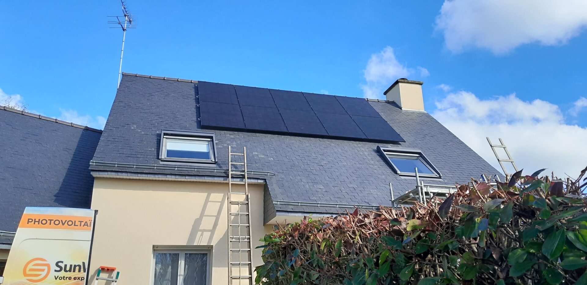 installation panneaux solaires à Luitré-Dompierre